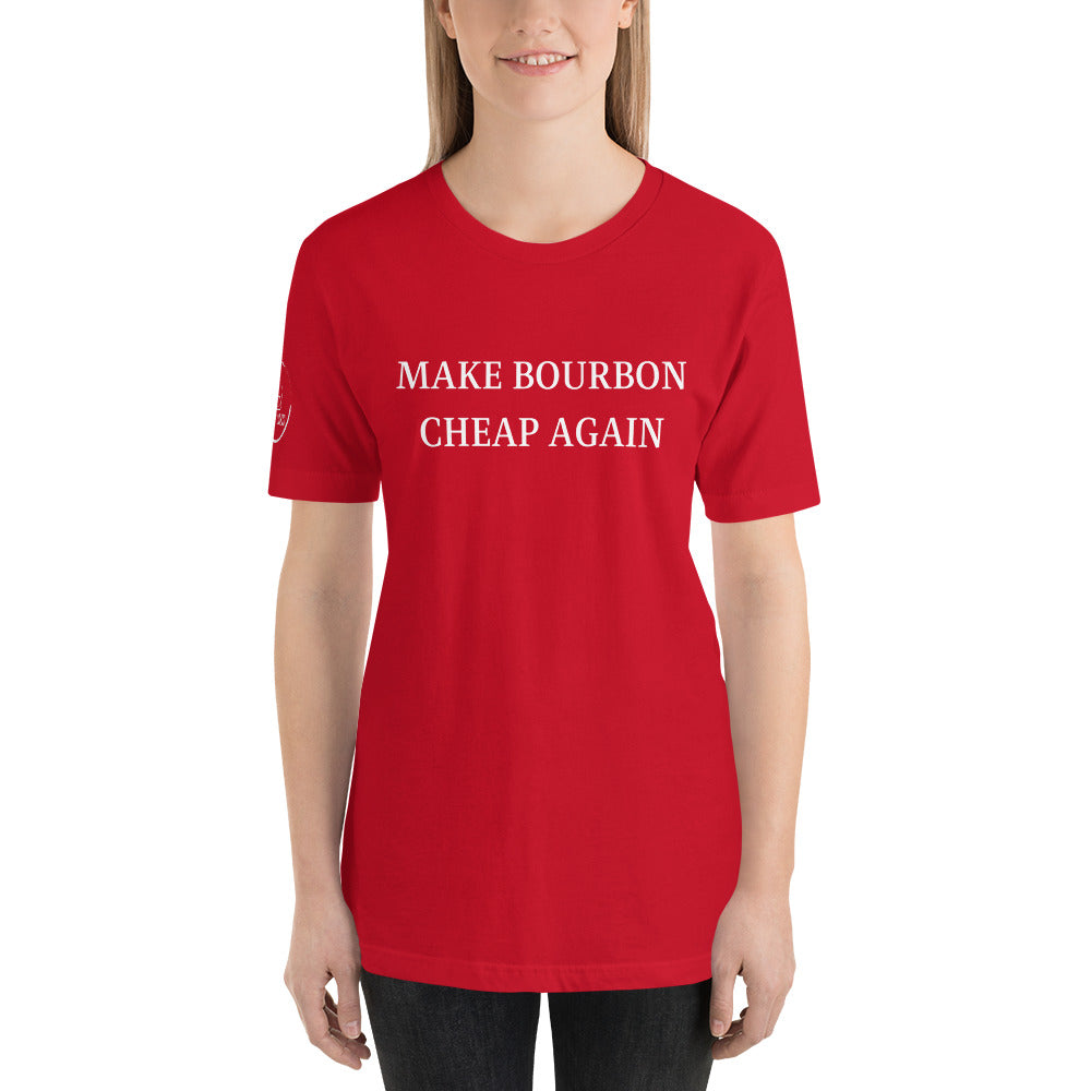 "Make Bourbon Cheap Again" (Red)