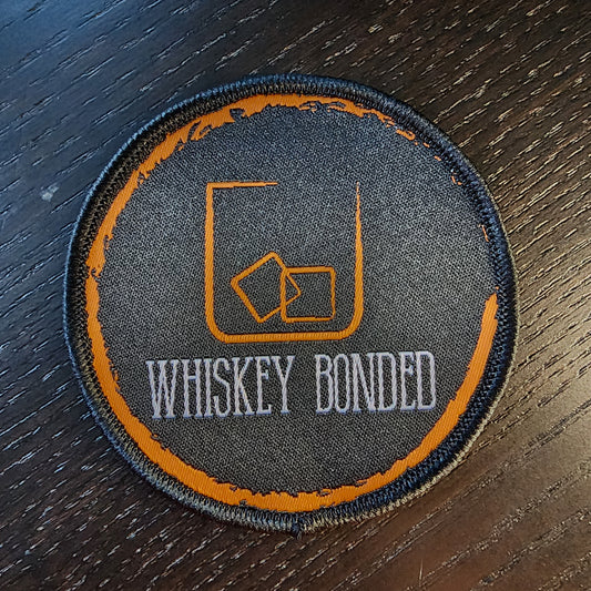 Whiskey Bonded Embroidered Patch